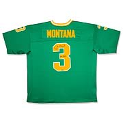 NCAA Joe Montana Signed and Inscribed Notre Dame Jersey
